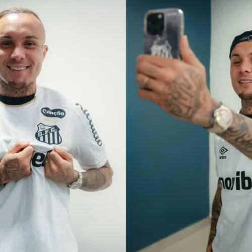 As primeiras palavras de Cebolinha como jogador do Santos