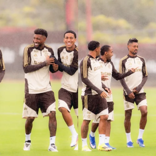 As respostas de jogadores do Flamengo após atitude de Lorran em treino no Ninho do Urubu
