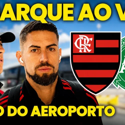 Assista AO VIVO ao embarque do Flamengo para Chapecó com o Coluna do Fla