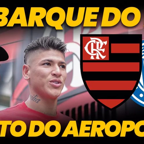 Assista AO VIVO ao embarque do Flamengo para o jogo contra o Bahia, pelo Brasileirão