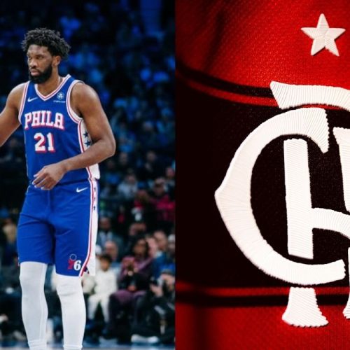 Astro da NBA exibe camisa do Flamengo após título da Libertadores