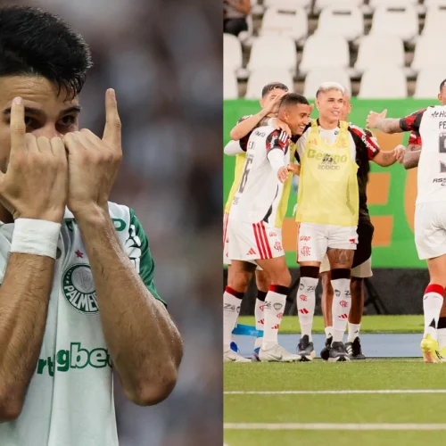 Atacante do Palmeiras se considera pior que jogador do Flamengo