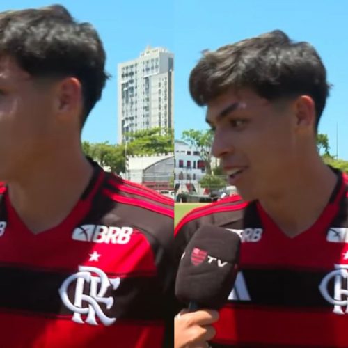 Atacante revela segredo para gol do meio de campo em jogo do Flamengo hoje