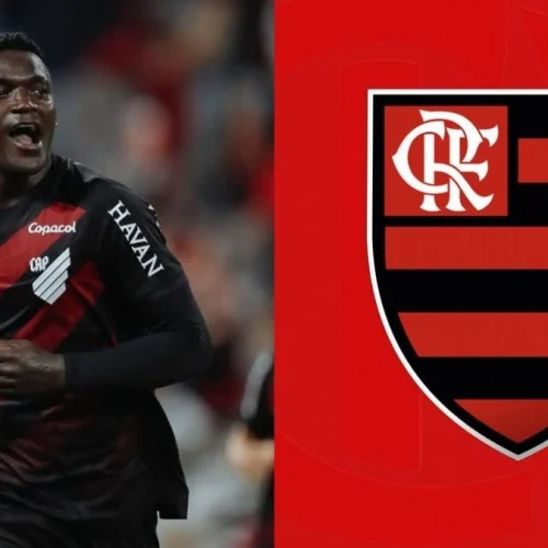 Athletico-PR rejeita proposta do Flamengo por atacante colombiano