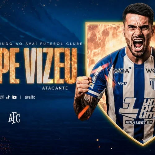 Avaí anuncia contratação de Felipe Vizeu, ex-Flamengo