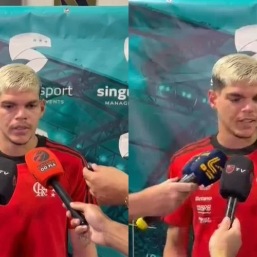 Ayrton Lucas traça planos e brinca: “Flamengo é uma loucura”