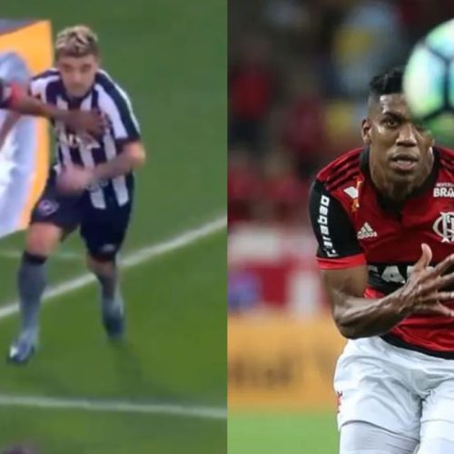 Berrío relembra drible 'humilhante' em jogo do Flamengo x Botafogo
