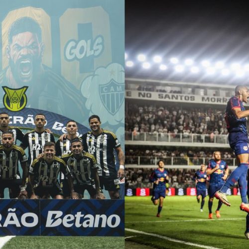 Bragantino x Atlético-MG entram em campo