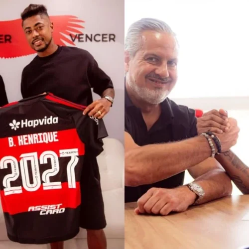 Bruno Henrique abre coração após renovação de contrato com Fla