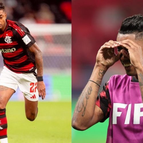 Bruno Henrique desmarcara ‘fake’ do PSG antes de jogo do Fla