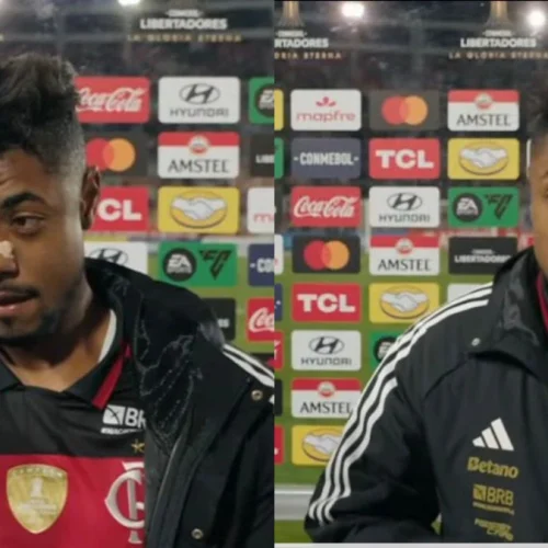 Bruno Henrique detalha forte conversa do elenco antes de jogo do Flamengo x Cusco, pela Libertadores