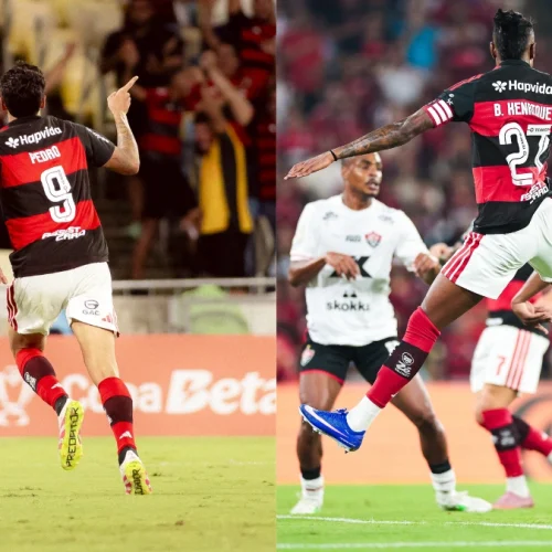 Bruno Henrique e Pedro atingem marca impressionante pelo Flamengo