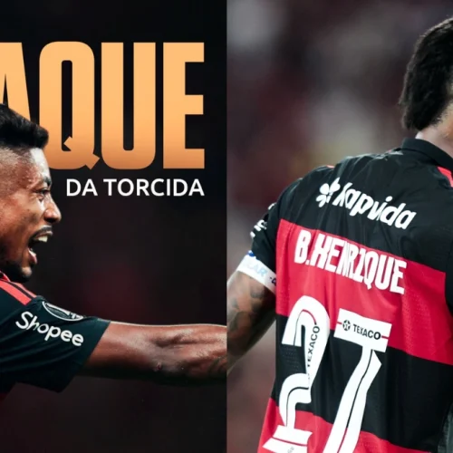Bruno Henrique é eleito 'Craque da Torcida' após em jogo do Fla