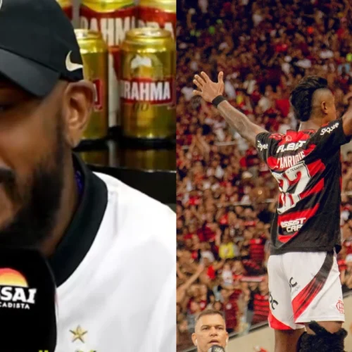 "Bruno Henrique é galo doido", diz Djonga sobre ídolo do Flamengo