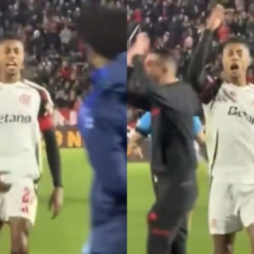 Bruno Henrique pode ser punido na Libertadores