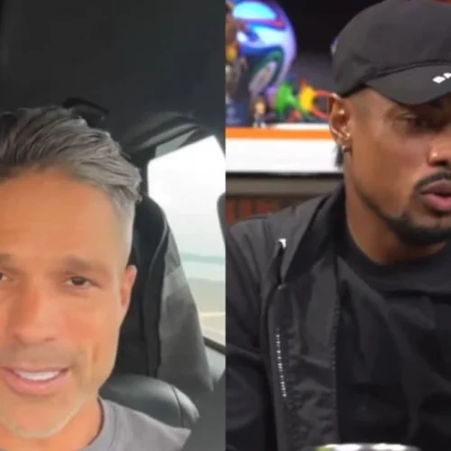 Bruno Henrique se emociona com recado de Diego Ribas