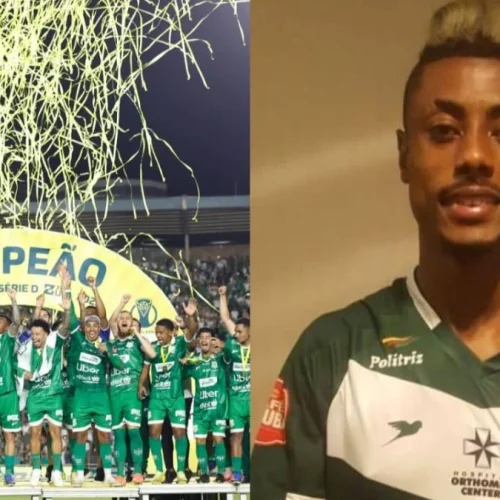 Bruno Henrique vai à loucura com jogo da Série D do Brasileirão