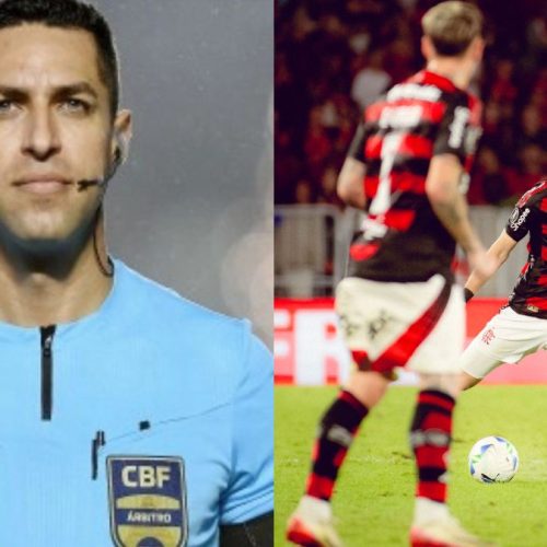 CBF define árbitro para jogo do Flamengo x Bahia, pelo Brasileirão