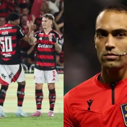 CBF define escala de arbitragem para Flamengo x Fortaleza