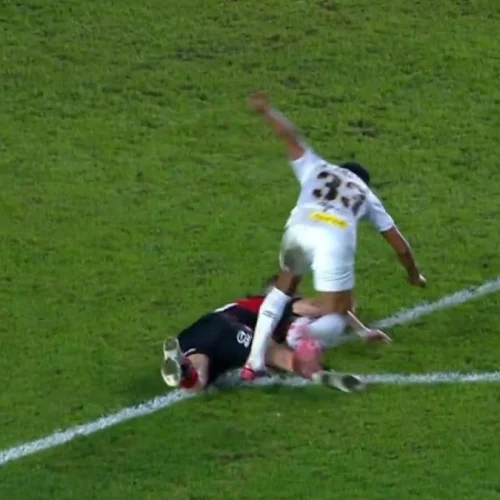 CBF divulga áudio do VAR de Santos x Flamengo