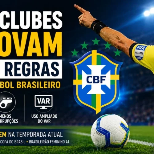 CBF e clubes aprovam novas regras para o futebol brasileiro