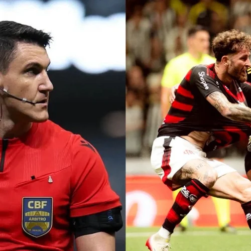 CBF escala árbitro de polêmica na Supercopa para jogo do Flamengo x Atlético-MG, pelo Brasileirão
