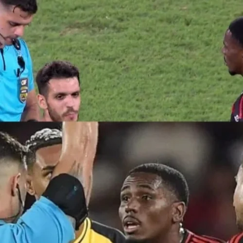 CBF escolhe árbitro para jogo do Flamengo x Bragantino