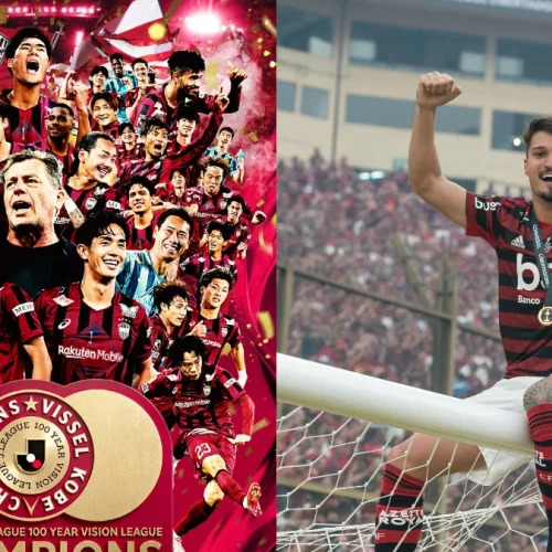 Campeão da Libertadores pelo Flamengo ganha título e é eleito melhor jogador de time japonês