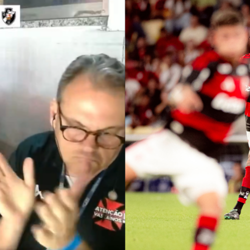 Canal do Vasco tem reação inusitada com gol do Flamengo no clássico