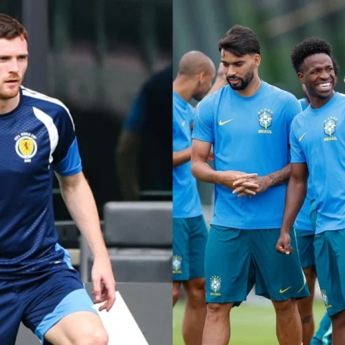 Capitão da Escócia faz promessa para jogo contra o Brasil, pela Copa