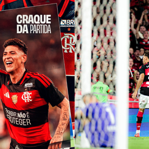 Carrascal é eleito 'Craque da Torcida' após vitória do Flamengo