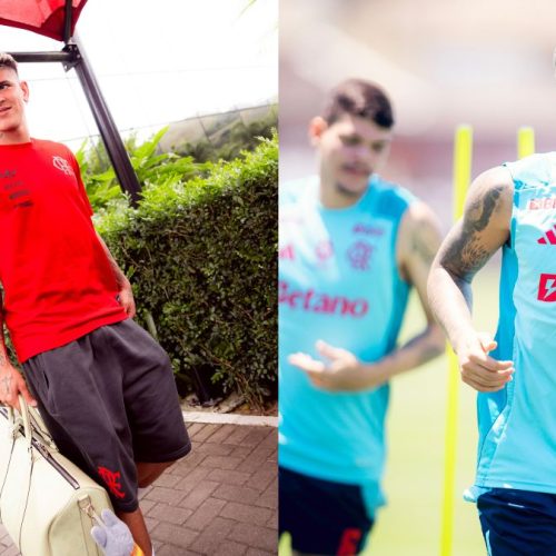 Carrascal manda recado ao elenco antes de jogo do Flamengo x Racing, pela Libertadores