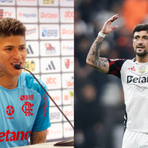 Carrascal manda recado sobre disputa por posição com Arrascaeta no Flamengo: “Muita gente falou…”