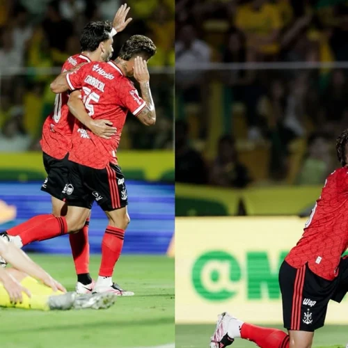 Carrascal volta a marcar gol após 3 meses e abre o placar para o Flamengo contra o Mirassol, pelo Brasileirão