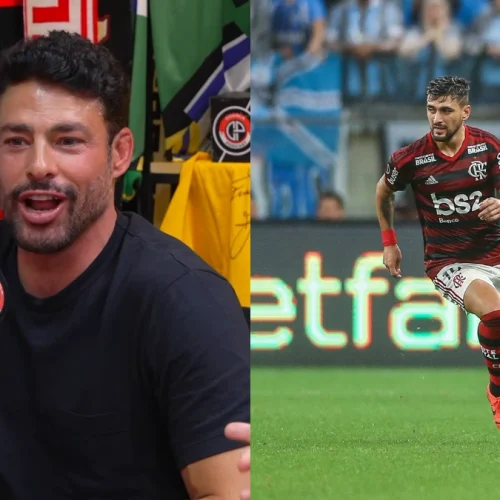 Cauã Reymond conta como goleada do Flamengo fez parte da série Jogada de Risco