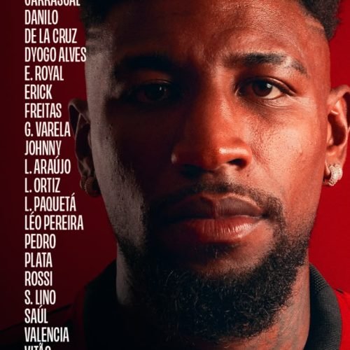 Com 4 desfalques, veja lista de relacionados do Flamengo para jogo contra o Fluminense, pelo Brasileirão