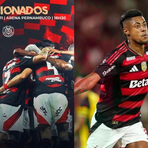 Com Bruno Henrique, Flamengo divulga relacionados para jogo contra o Sport