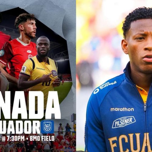 Com Plata à disposição, Equador enfrenta o Canadá hoje; saiba onde assistir