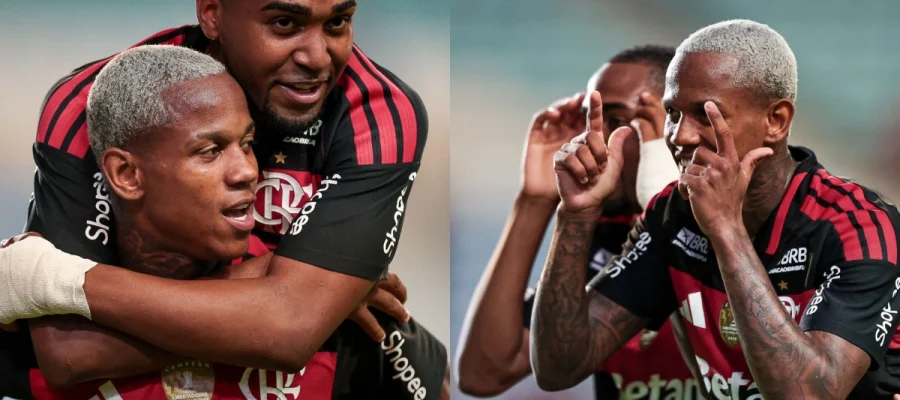 Com gols de Lorran e Wallace Yan, Flamengo vence Lausanne em 2° jogo na intertemporada de Portugal
