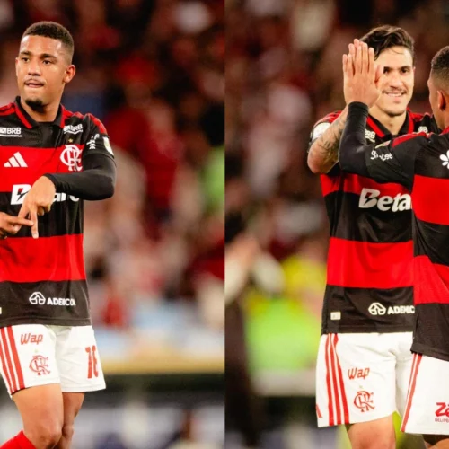 Com show de Lino e gol de Pedro, Flamengo atropela o Coritiba