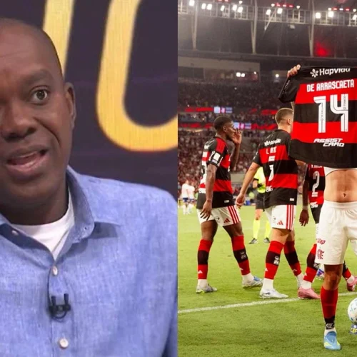 Comentarista da Globo esclarece polêmica envolvendo Arrascaeta em jogo do Flamengo x Bahia: "Não pode"