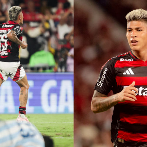“Craque geracional”: torcida do Flamengo se derrete por Carrascal após gol contra o Racing, pela Libertadores