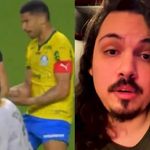 Criador de conteúdo sofre perseguição após vídeo sobre polêmica em jogo do Palmeiras