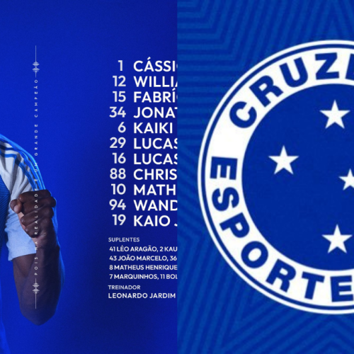 Cruzeiro define escalação para jogo contra Vasco, pelo Brasileirão