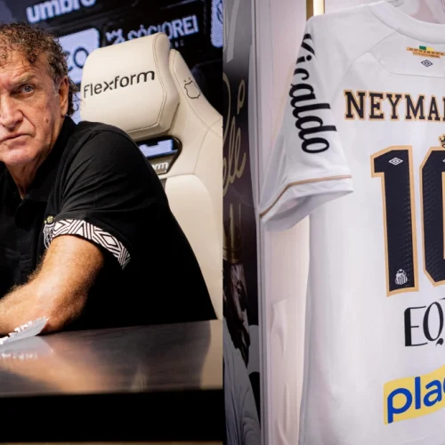 Cuca sofre com perda de Neymar para jogo do Flamengo x Santos, pelo Brasileirão