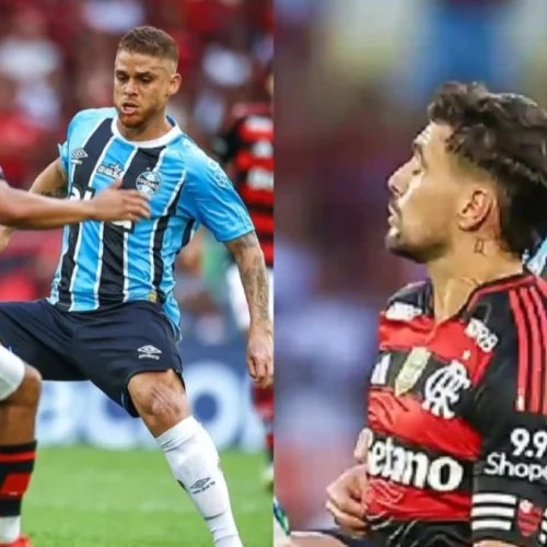 Cuéllar, ex-Flamengo, cobra R$ 15 milhões do Grêmio na Justiça