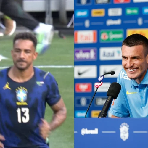 Danilo, do Flamengo, supera Ibañez em números relevantes antes da estreia do Brasil na Copa do Mundo