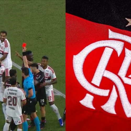 Danilo é expulso contra o Athletico e desfalca o Flamengo contra o Palmeiras