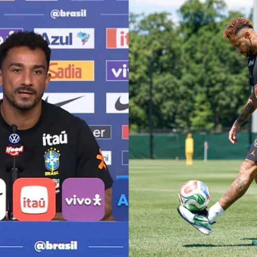 Danilo expõe conversa com Varela, do Flamengo, sobre Neymar na Seleção Brasileira