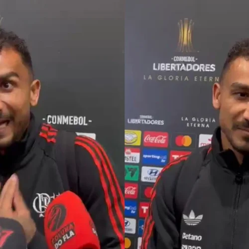 Danilo rebate fala de Boto após jogo do Flamengo x Estudiantes